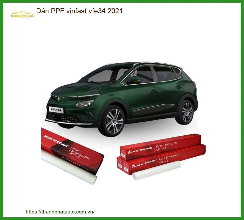 Dán PPF Cao Cấp Vinfast VFe34 2021 - Trung Tâm Thi Công Uy Tín TPHCM