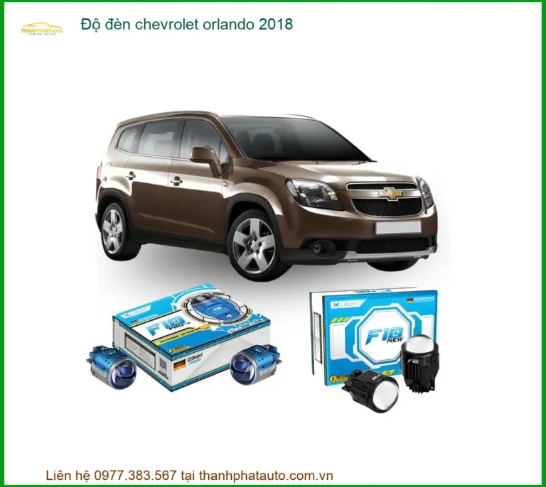 Độ Đèn Chevrolet Orlando 2018 - Trung Tâm Lắp Đặt Uy Tín TPHCM