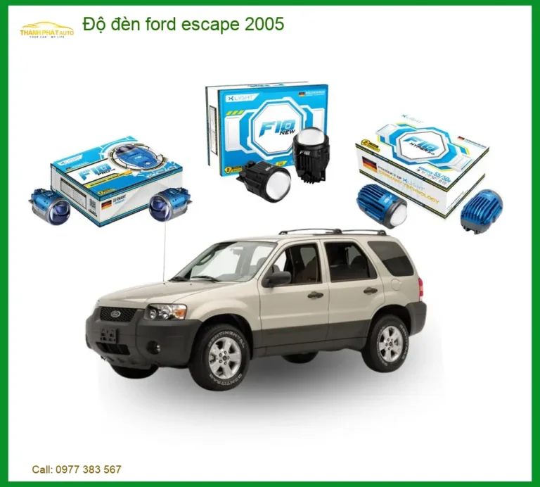 Độ Đèn Ford Escape 2005 - Trung Tâm Độ Đèn Uy Tín TPHCM