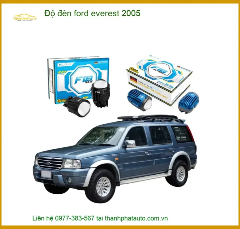 Độ đèn Ford Everest 2005 - Trung Tâm Lắp Đặt Uy Tín TPHCM