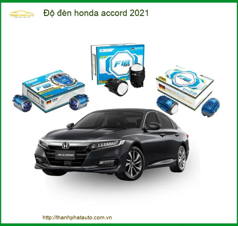 Dịch Vụ Độ Đèn LED Xe Honda Accord 2021 - Trung Tâm Độ Đèn Uy Tín TPHCM