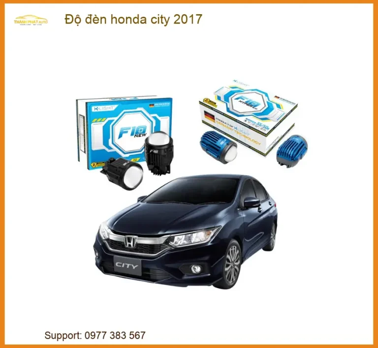 Nâng Cấp Đèn LED Honda City 2017 - Trung Tâm Lắp Đặt Chính Hãng TPHCM