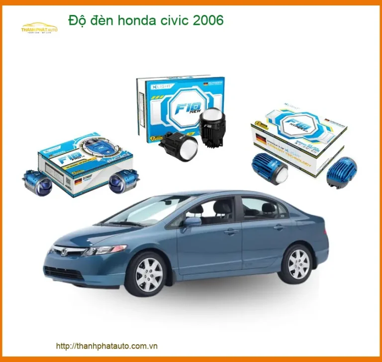 Độ đèn Honda Civic 2006 - Trung Tâm Chuyên Độ Đèn Xe Hơi Uy Tín TPHCM