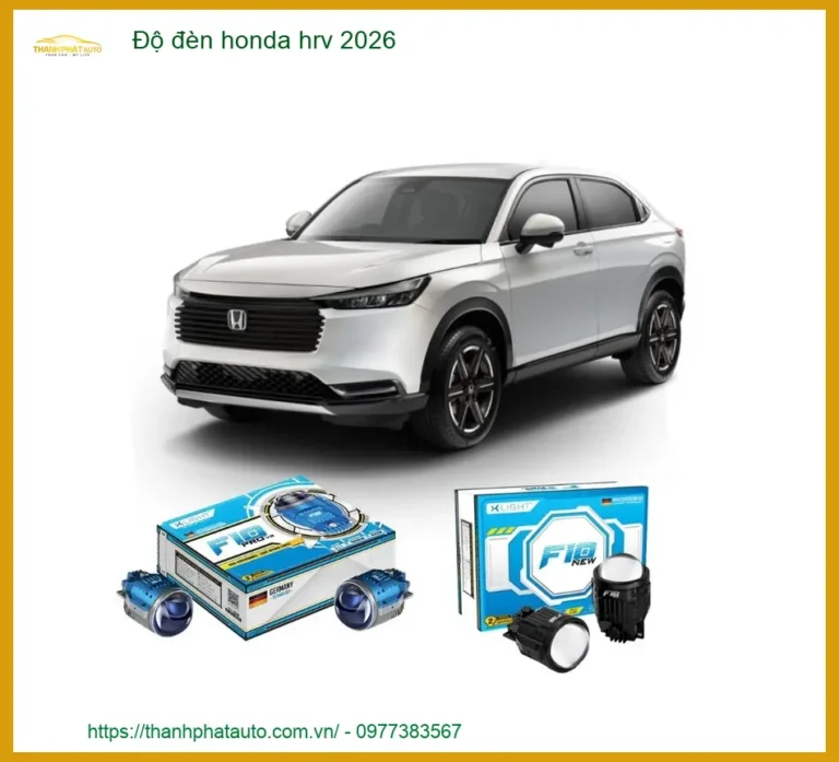 Độ Đèn LED Bi Gầm Honda HRV 2026 - Đơn Vị Lắp Đặt Uy Tín Giá Tốt TPHCM