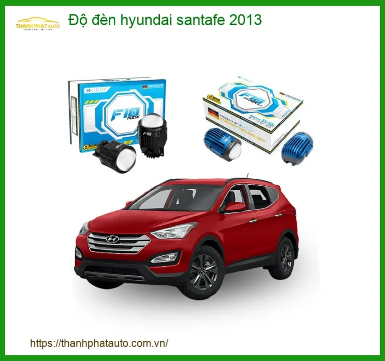 Độ đèn Hyundai Santafe 2013 - Địa Chỉ Độ Uy Tín TPHCM