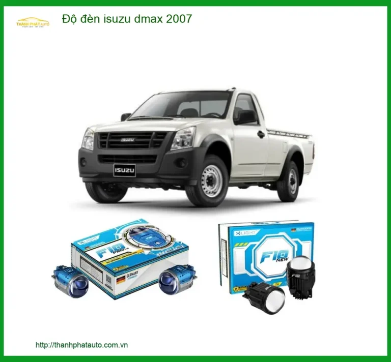 Độ đèn Isuzu Dmax 2007 - Trung Tâm Lắp Đặt Uy Tín TPHCM