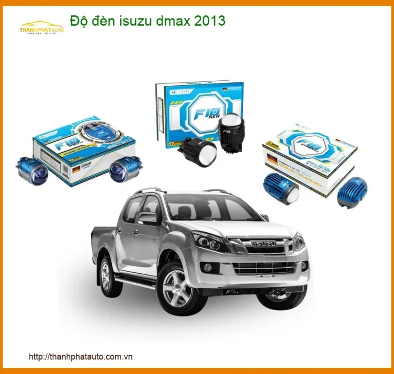 Độ Đèn Isuzu Dmax 2013 - Trung Tâm Nâng Cấp Chính Hãng TPHCM