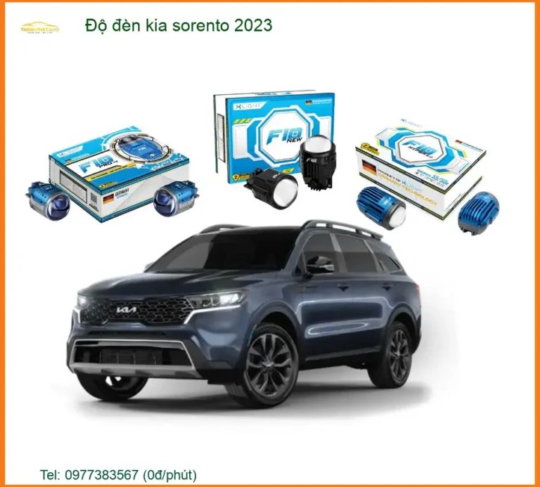 Độ Đèn Kia Sorento 2023 - Địa Chỉ Nâng Cấp Chính Hãng Giá Tốt TPHCM
