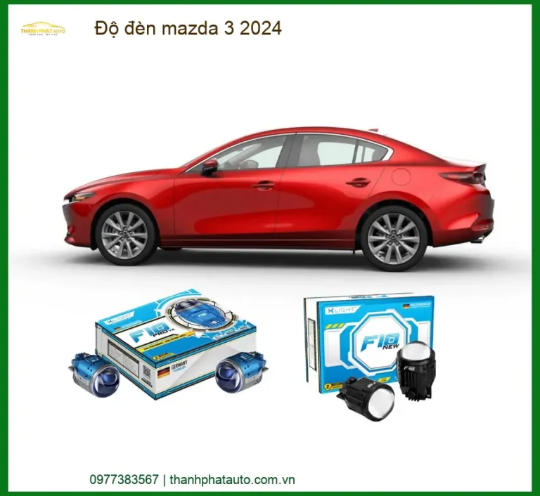 Độ Đèn Bi LED Laser Mazda 3 2024 - Trung Tâm Lắp Đặt Chính Hãng TPHCM