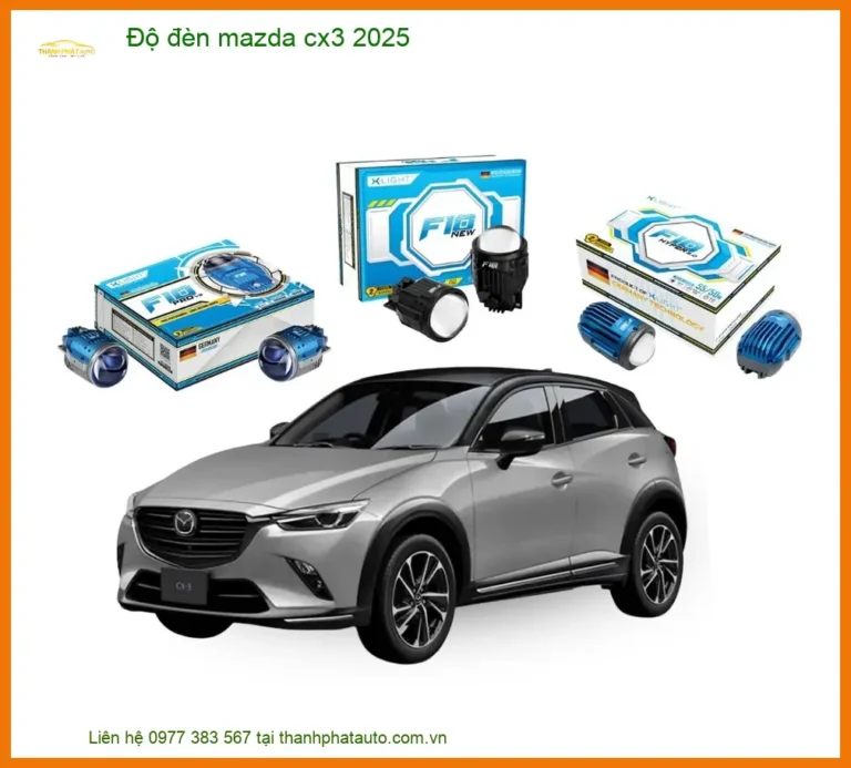 Độ Đèn Bi LED Mazda CX3 2025 - Trung Tâm Nâng Cấp Uy Tín TPHCM