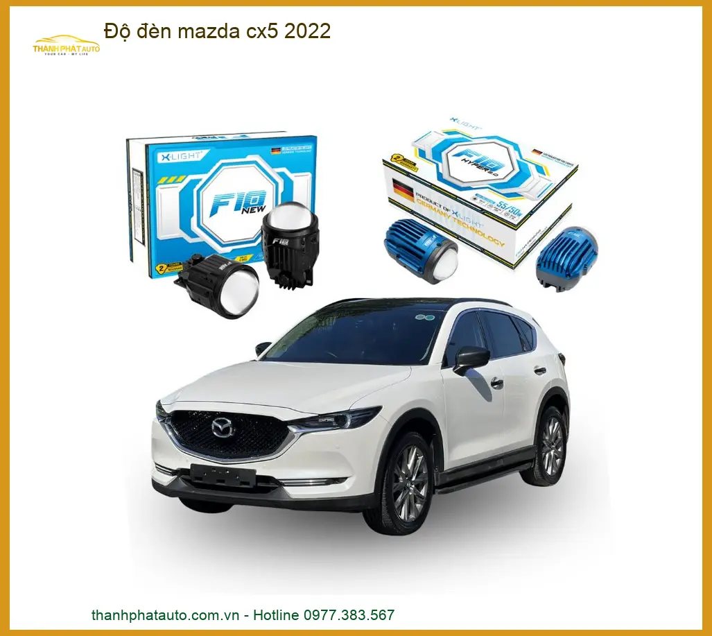 Độ Đèn Mazda CX5 2022 - Địa Chỉ Nâng Cấp Chính Hãng Giá Tốt TPHCM