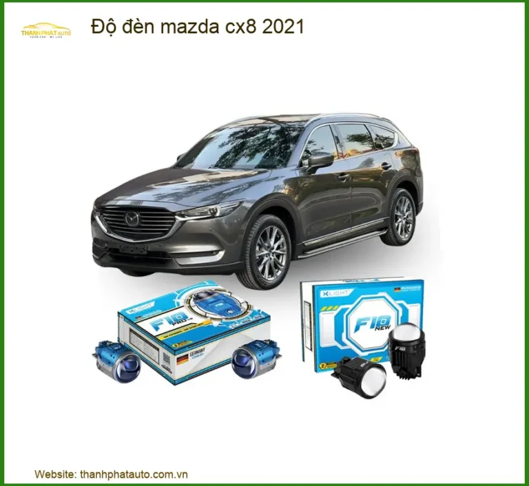 Độ Đèn Mazda CX8 2021 - Địa Chỉ Lắp Đặt Uy Tín TPHCM