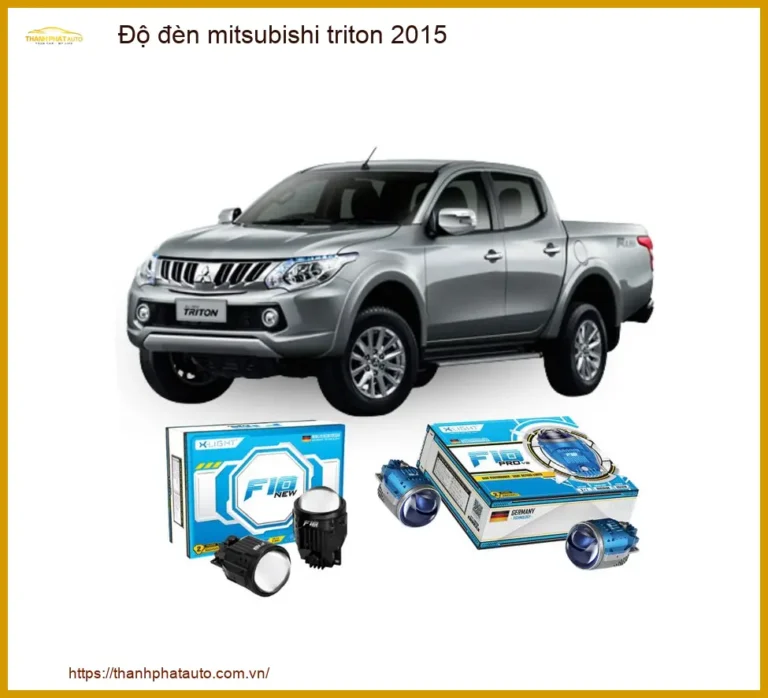 Độ Đèn Bi LED Xenon Mitsubishi Triton 2015 - Nơi Lắp Đặt Đèn Uy Tín TPHCM