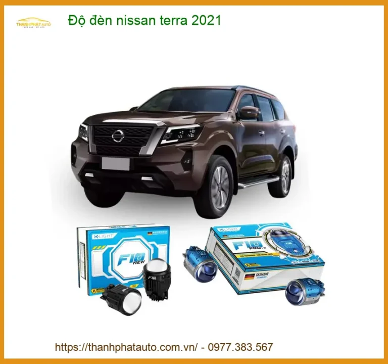 Độ Đèn Bi LED Nissan Terra 2021 - Trung Tâm Nâng Cấp Uy Tín TPHCM