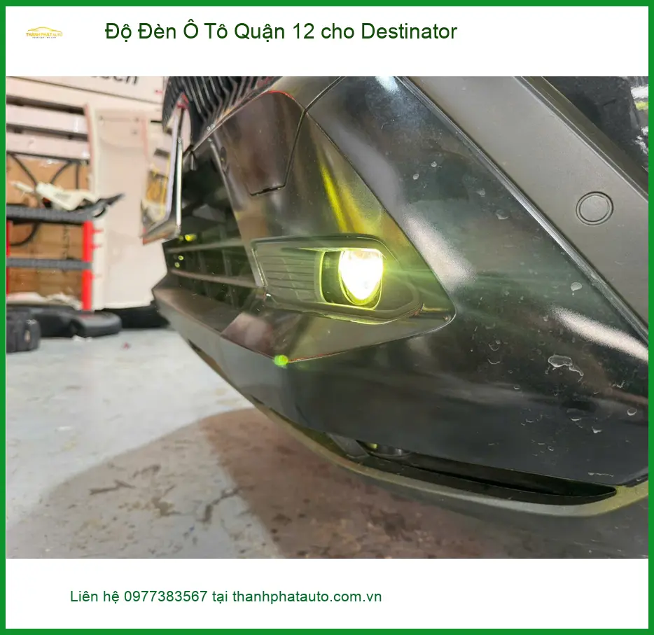 Địa chỉ Độ Đèn Ô Tô uy tín cho Anh Khang Hyundai Creta tại Quận Thủ Đức vì đèn zin quá yếu ảnh thực tế 3