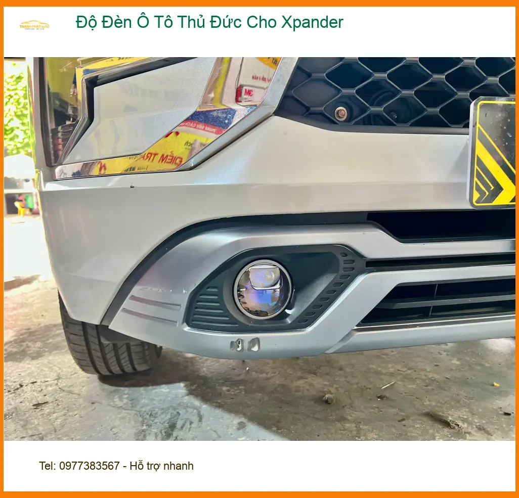 Anh Minh độ đèn ô tô cho Mitsubishi Xpander tại Quận Thủ Đức vì đèn zin yếu