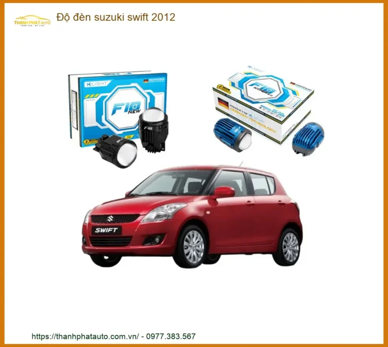 Độ Đèn Bi Gầm LED Suzuki Swift 2012 - Địa Chỉ Độ Đèn Xe Hơi Uy Tín TPHCM