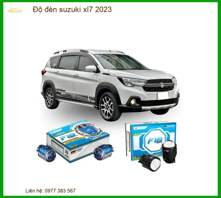 Độ Đèn Tăng Sáng Bi LED Suzuki XL7 2023 - Địa Chỉ Lắp Đặt Uy Tín TPHCM