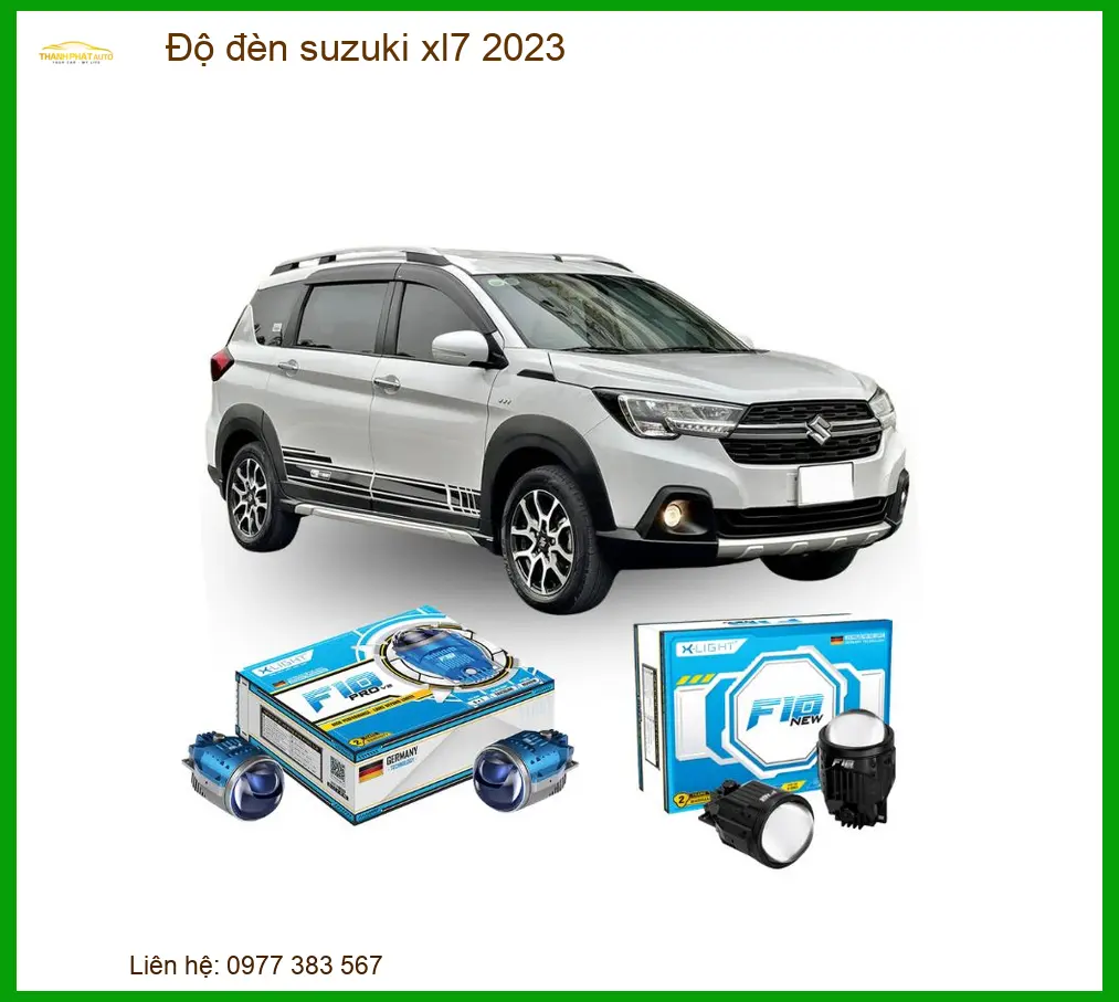 Độ Đèn Tăng Sáng Bi LED Suzuki XL7 2023 - Địa Chỉ Lắp Đặt Uy Tín TPHCM