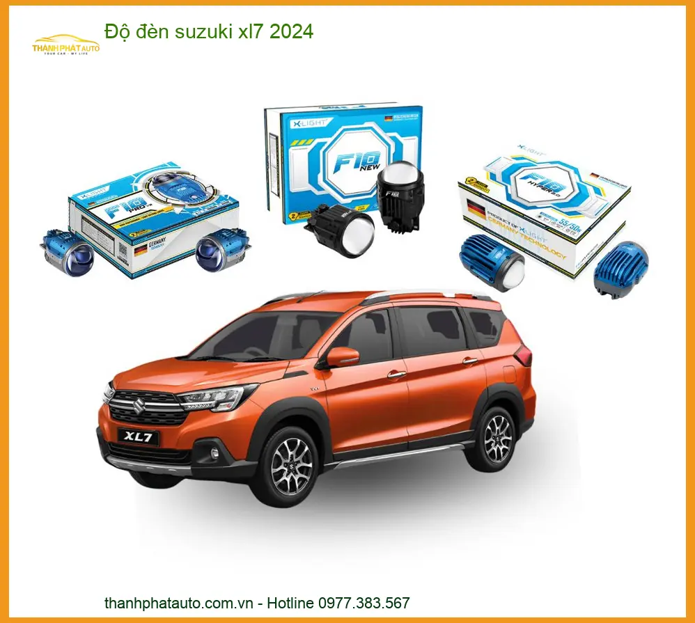 Độ Đèn Suzuki XL7 2024 - Trung Tâm Nâng Cấp Chính Hãng Giá Tốt TPHCM