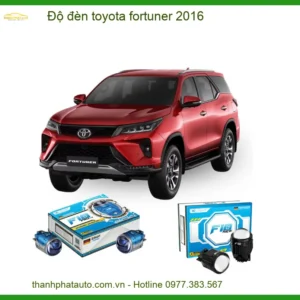 Độ Đèn Bi Gầm LED Toyota Fortuner 2016 - Địa Chỉ Lắp Đặt Uy Tín TPHCM
