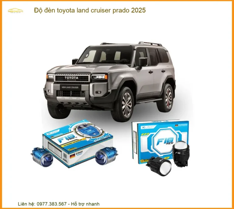 Độ Đèn Toyota Land Cruiser Prado 2025 - Trung Tâm Nâng Cấp Uy Tín TPHCM