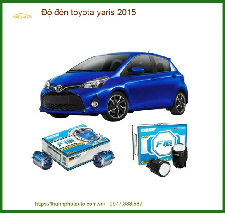Độ Đèn Toyota Yaris 2015 - Trung Tâm Độ Đèn Xe Hơi Chính Hãng Giá Tốt TPHCM