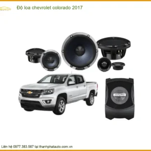 Độ Loa Chevrolet Colorado 2017 - Địa Chỉ Nâng Cấp Âm Thanh Chính Hãng TPHCM
