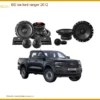 Độ Loa Ford Ranger 2012 - Địa Chỉ Nâng Cấp Âm Thanh Chính Hãng TPHCM