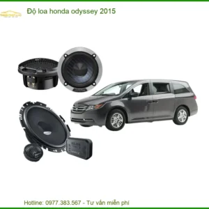 Độ Loa Honda Odyssey 2015 - Trung Tâm Nâng Cấp Âm Thanh Uy Tín TPHCM