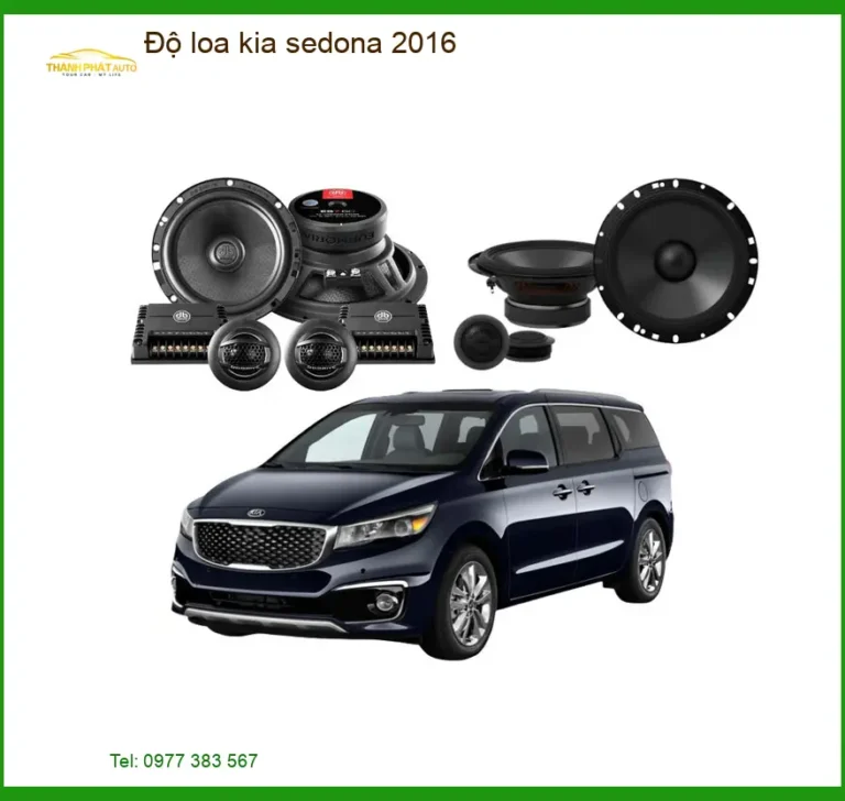 Nâng Cấp Âm Thanh Loa Kia Sedona 2016 - Nơi Lắp Đặt Uy Tín TPHCM