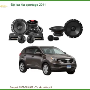 Độ Loa Ô Tô Kia Sportage 2011 - Địa Chỉ Chuyên Độ Loa Chính Hãng TPHCM