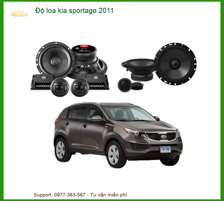 Độ Loa Ô Tô Kia Sportage 2011 - Địa Chỉ Chuyên Độ Loa Chính Hãng TPHCM