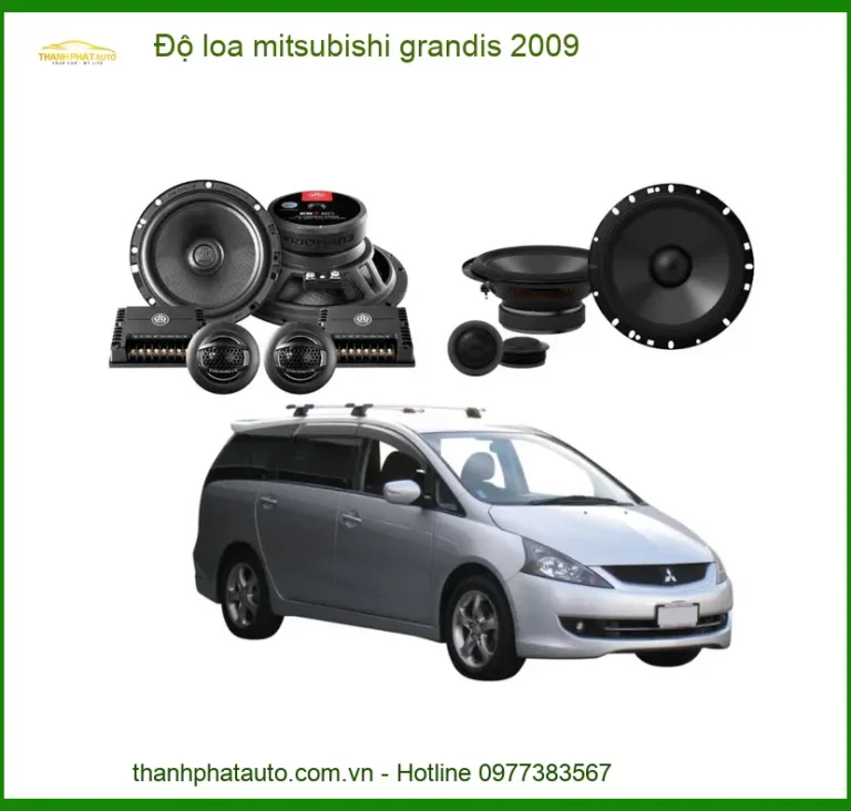 Độ Loa Mitsubishi Grandis 2009 - Trung Tâm Lắp Đặt Uy Tín TPHCM
