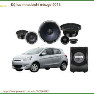 Dịch Vụ Độ Loa Mitsubishi Mirage 2013 - Trung Tâm Gắn Uy Tín TPHCM