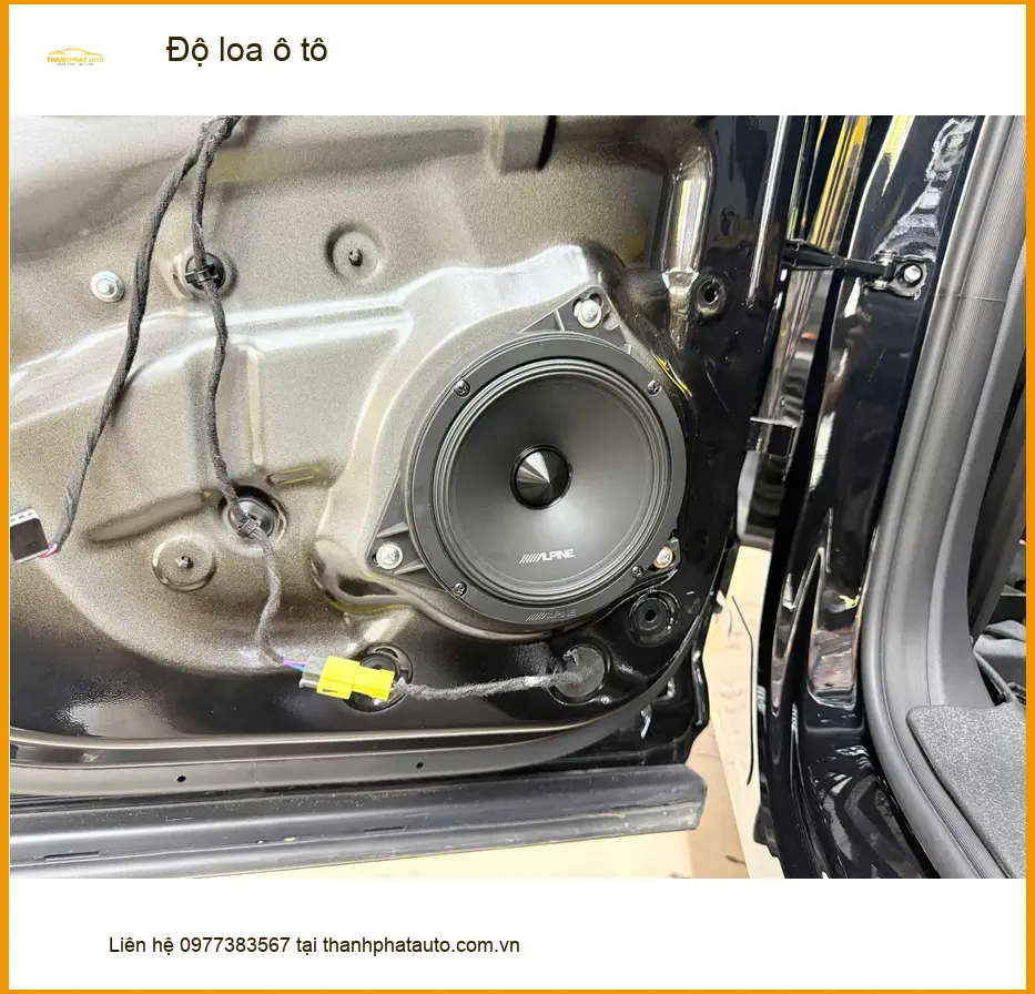 Anh Tấn độ loa ô tô Honda CRV tại Bình Chánh để âm thanh sống động hơn ảnh thực tế 2