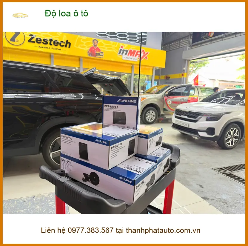 Anh Tấn độ loa ô tô Honda CRV tại Bình Chánh để âm thanh sống động hơn ảnh thực tế 3