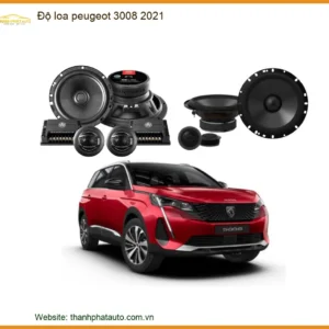 Độ Loa Ô Tô Peugeot 3008 2021 - Trung Tâm Chuyên Độ Loa Ô Tô Uy Tín TPHCM