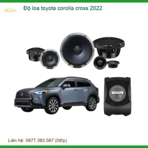 Độ Loa Toyota Corolla Cross 2022 - Trung Tâm Nâng Cấp Uy Tín TPHCM