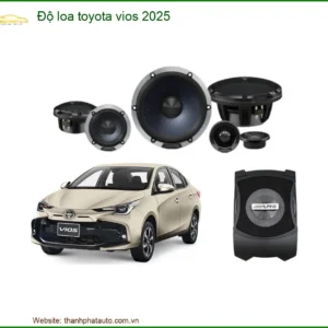 Nâng Cấp Âm Thanh Độ Loa Toyota Vios 2025 - Địa Chỉ Lắp Đặt Uy Tín TPHCM