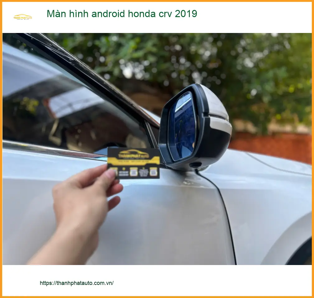 Bác Cường nâng cấp Màn hình Android Honda CRV 2019 tại Quận 5 để có nhiều tính năng hơn ảnh thực tế 3