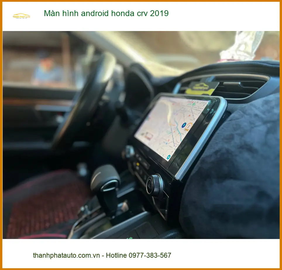 Bác Cường nâng cấp Màn hình Android Honda CRV 2019 tại Quận 5 để có nhiều tính năng hơn ảnh thực tế 4