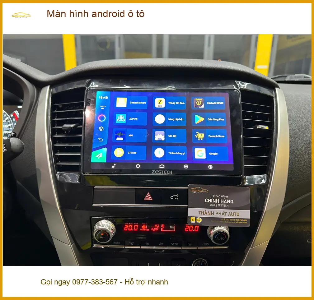 Anh Quang lắp màn hình android ô tô cho Hyundai Accent tại Quận Tân Bình ảnh thực tế 3