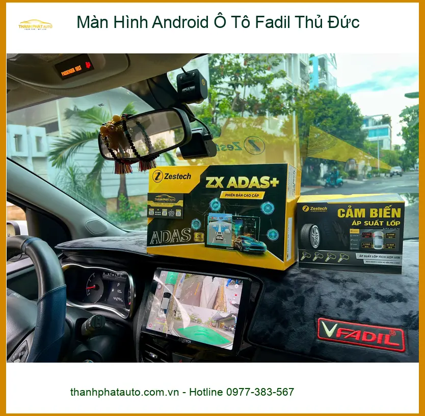Anh Lập lắp Màn Hình Android Ô Tô Fadil tại Thủ Đức chuẩn chính hãng
