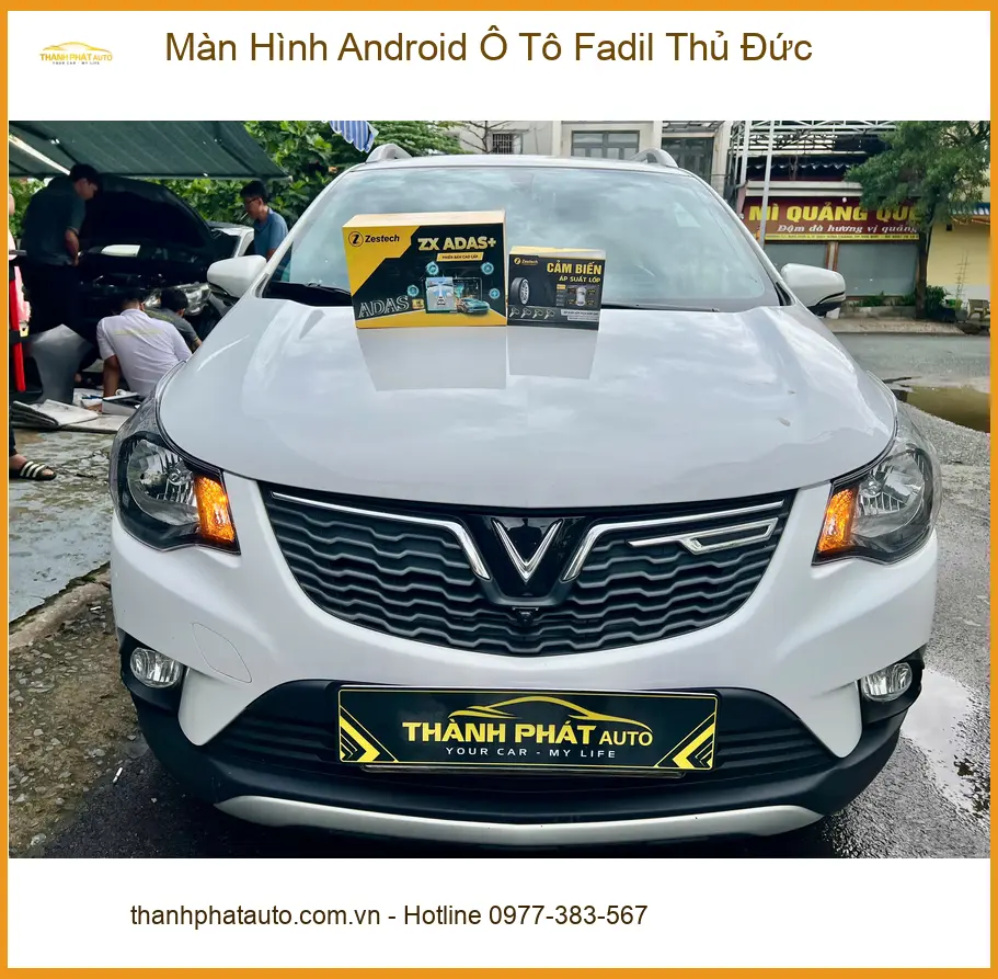 Anh Lập lắp Màn Hình Android Ô Tô Fadil tại Thủ Đức chuẩn chính hãng ảnh thực tế 2