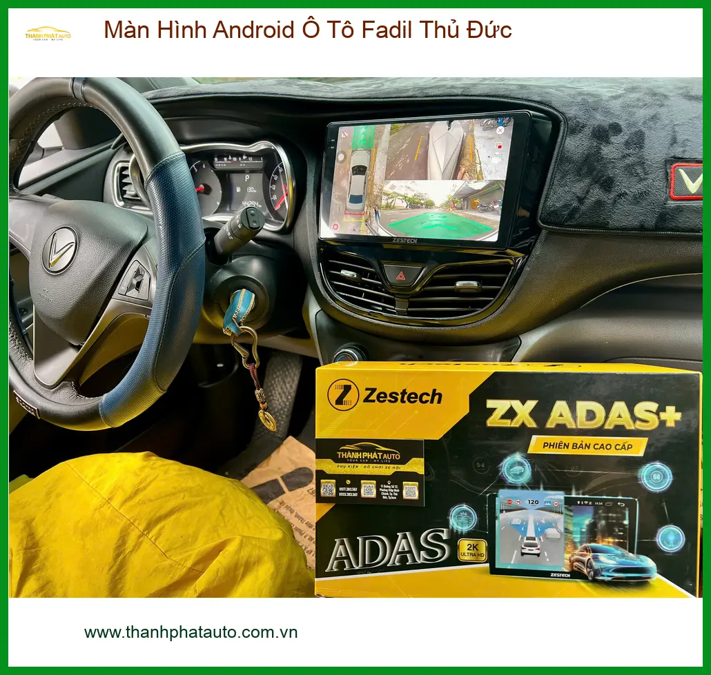Anh Lập lắp Màn Hình Android Ô Tô Fadil tại Thủ Đức chuẩn chính hãng ảnh thực tế 3