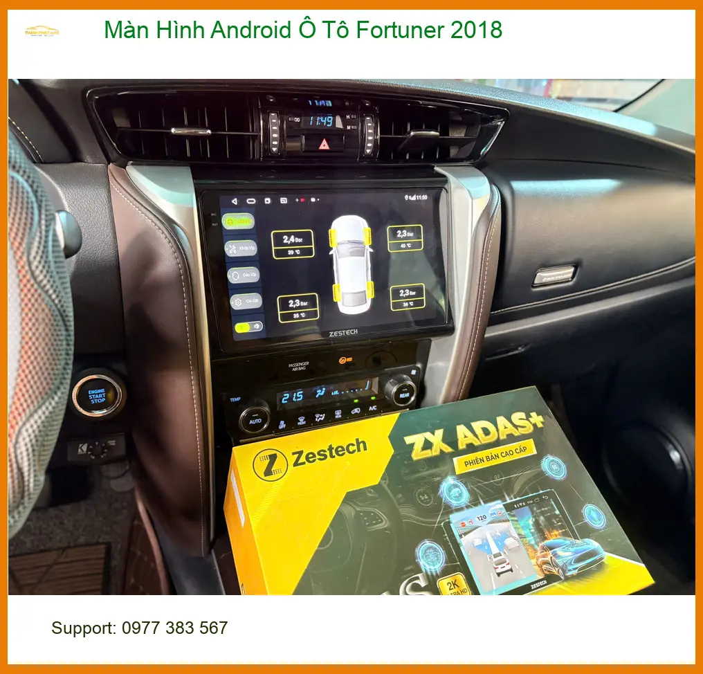 Anh Phước lắp Màn Hình Android Ô Tô Fortuner 2018 Quận Thủ Đức để xem bản đồ