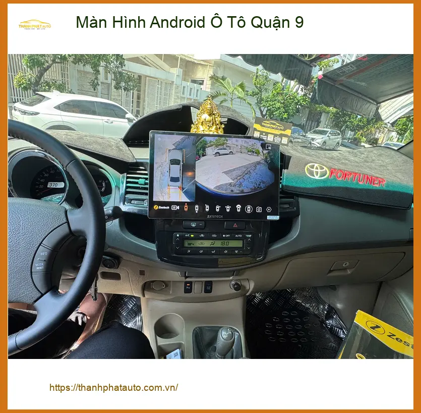 Chú Minh lắp Màn Hình Android Ô Tô cho Mazda CX-5 tại Quận 9 để lái xe tiện lợi ảnh thực tế 4