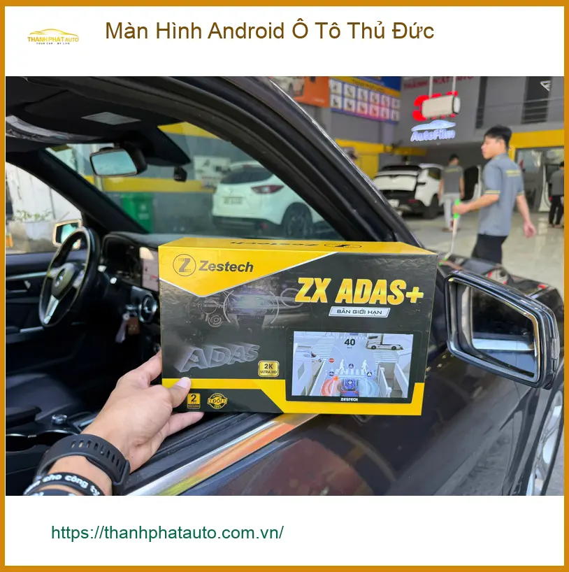 Chị Mai lắp Màn Hình Android Ô Tô cho Kia K3 tại Thủ Đức để tiện xem bản đồ ảnh thực tế 4