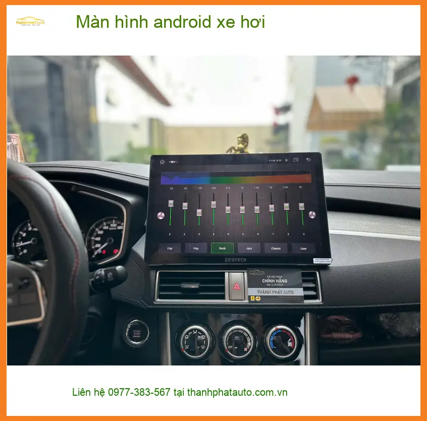 Anh Khải lắp màn hình Android cho Hyundai Kona ở Quận Tân Bình ảnh thực tế 2